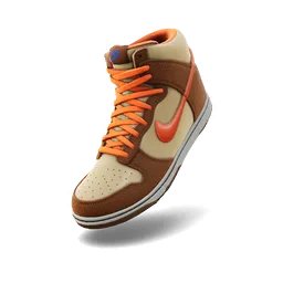 Nike Dunk High 'Beechtree/Orange Blaze'