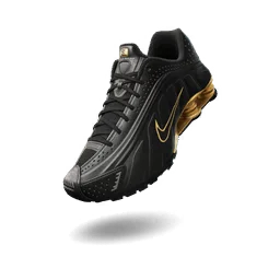 Nike Shox R4 'Black/Gold'