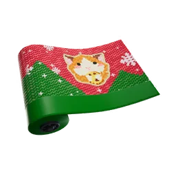 Праздничный пушистик