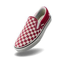 Vans Classic Slip-On Checkerboard 'Chili Pepper'