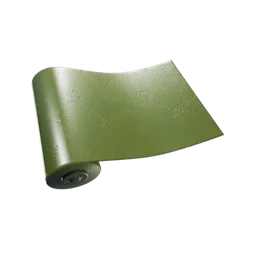 Зелёный пластик