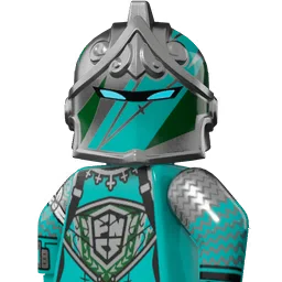 Бирюзовый рыцарь чемпионата — LEGO Fortnite
