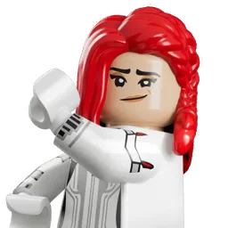 Чёрная Вдова (зимняя форма) — LEGO Fortnite