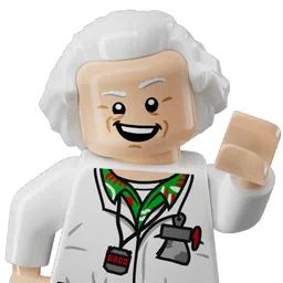 Док Браун — LEGO Fortnite