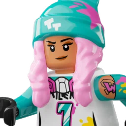 Экспрессивная Мисс Бэнкси — LEGO Fortnite