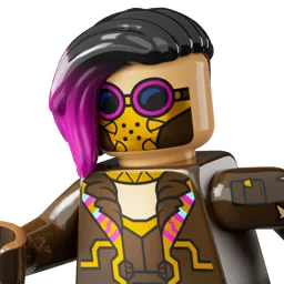 Кислотная рейдерша — LEGO Fortnite