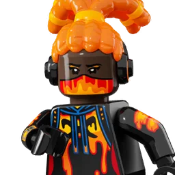Лавовая художница — LEGO Fortnite