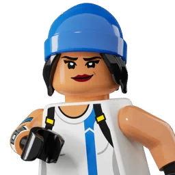 Лидер синей команды — LEGO Fortnite