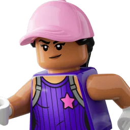 Лидер в розовом — LEGO Fortnite