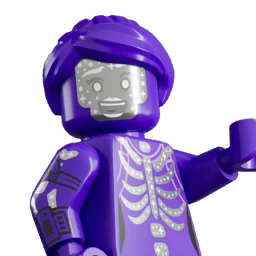Неоновая костлявая леди — LEGO Fortnite