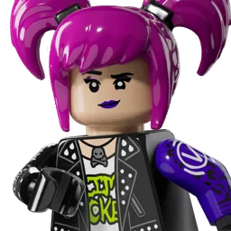 Панк-рокерша — LEGO Fortnite