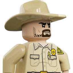Шериф Хоппер — LEGO Fortnite