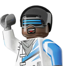Синий боец — LEGO Fortnite