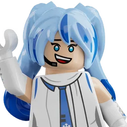 Снежная Мику — LEGO Fortnite