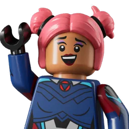 Защитница робота — LEGO Fortnite