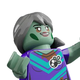 Зомби-плеймейкерша — LEGO Fortnite