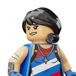 Звёздно-полосатая защитница — LEGO Fortnite