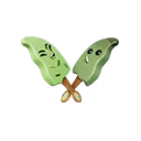 Зелёные банановые мороженки