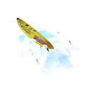 Банановый сёрфборд