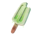 Лаймовый фруктовый лёд