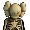 Скелет KAWS