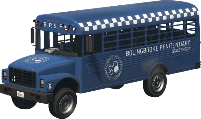 Police Prison Bus в GTA 5