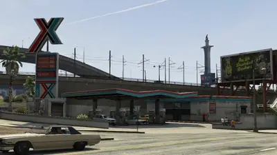 Заправка в GTA 5