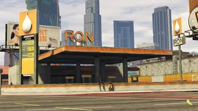 Заправка в GTA 5