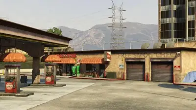 Заправка в GTA 5