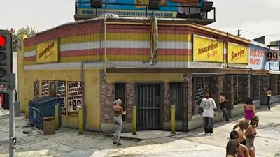 Магазин одежды в GTA 5
