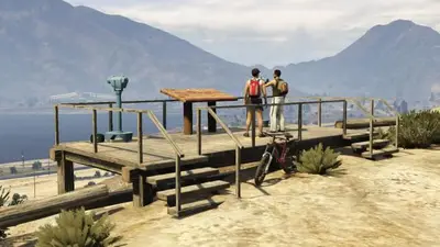 Смотровая площадка у Аламо-Си в GTA 5