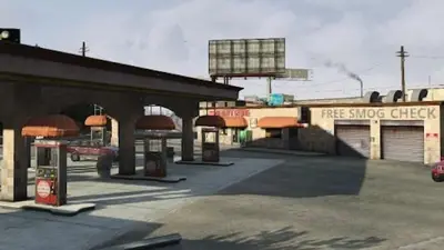 Заправка в GTA 5