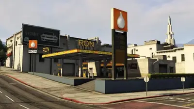 Заправка в GTA 5