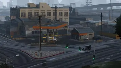 Заправка в GTA 5