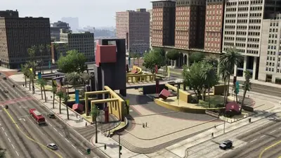 Площадь Легиона в GTA 5