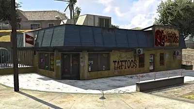 Тату-салон в GTA 5