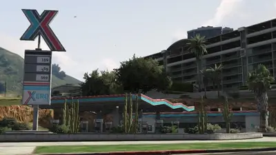Заправка в GTA 5