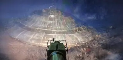 Затонувшая летающая тарелка в GTA 5