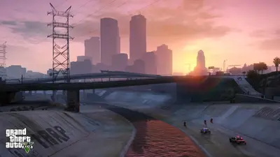 Русло реки Лос-Сантос в GTA 5