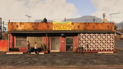 Тату-салон в GTA 5