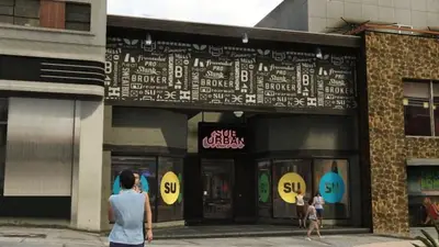 Магазин одежды в GTA 5