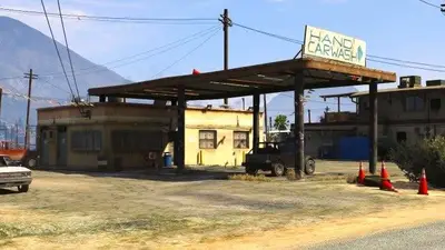 Заправка в GTA 5