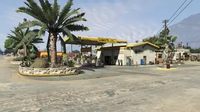 Заправка в GTA 5