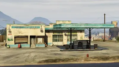 Заправка в GTA 5