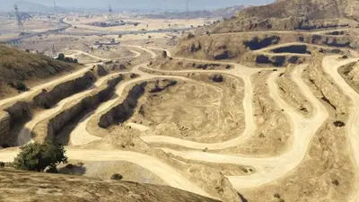 Шахта и карьер в GTA 5