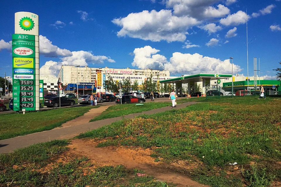 Заправка в Москве