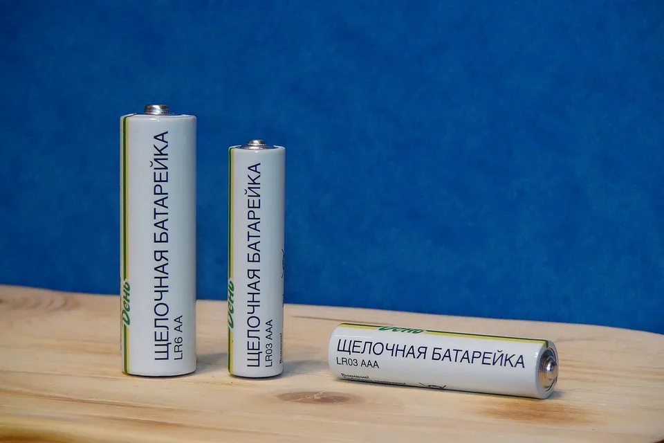 Батарейки разных размеров
