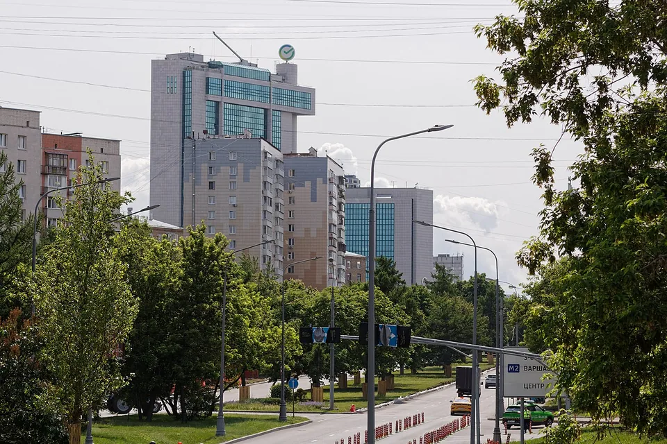 Здание Сбербанка в Москве