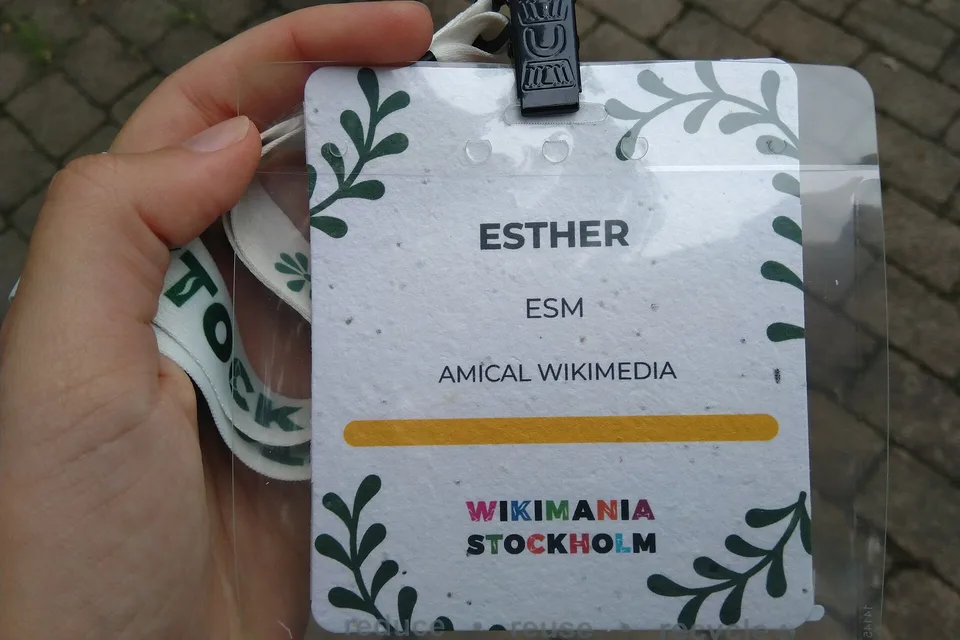 Бейдж на ленте