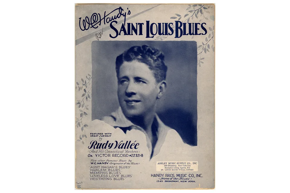 Обложка нот «St. Louis Blues»
